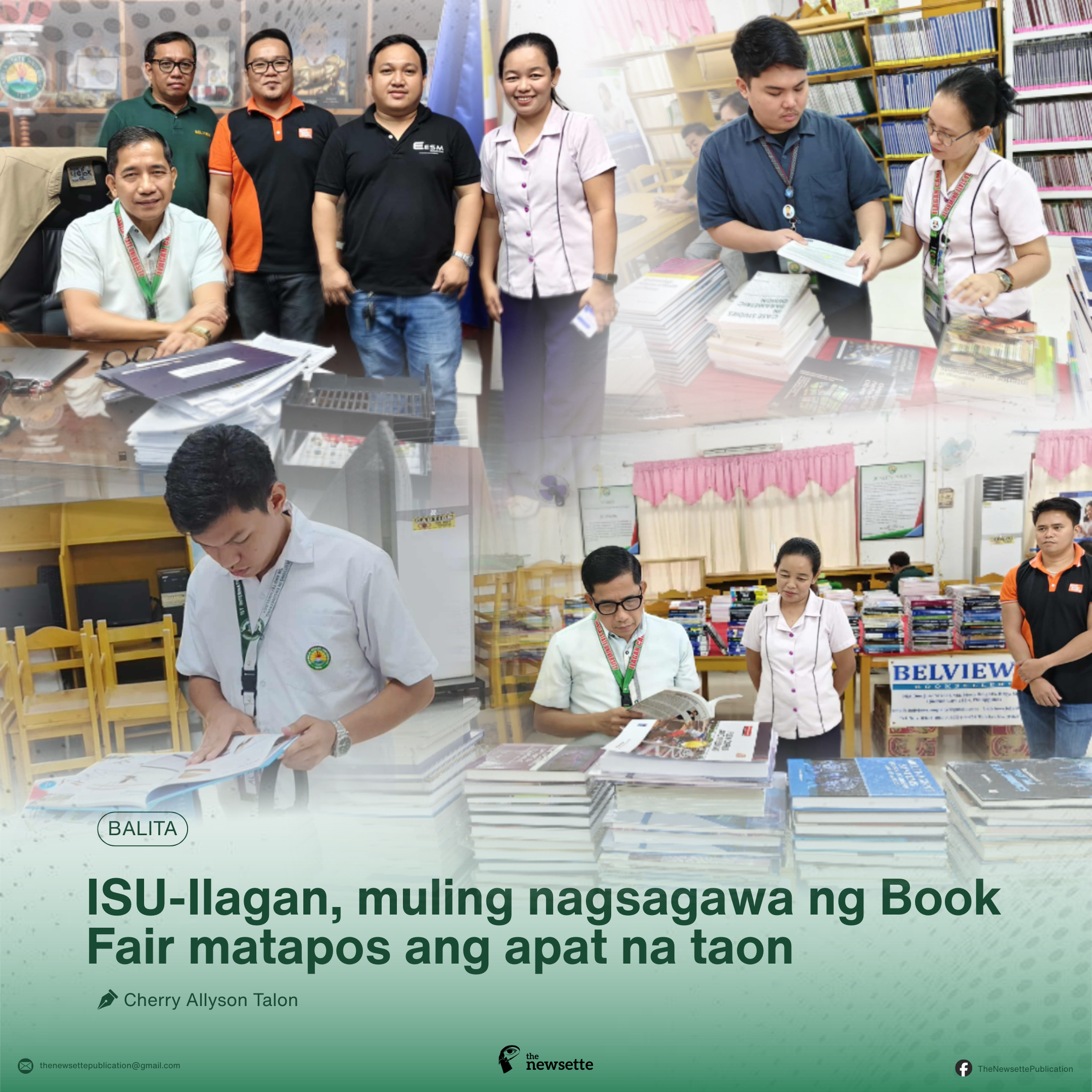 ISU-Ilagan, muling nagsagawa ng Book Fair matapos ang apat na taon