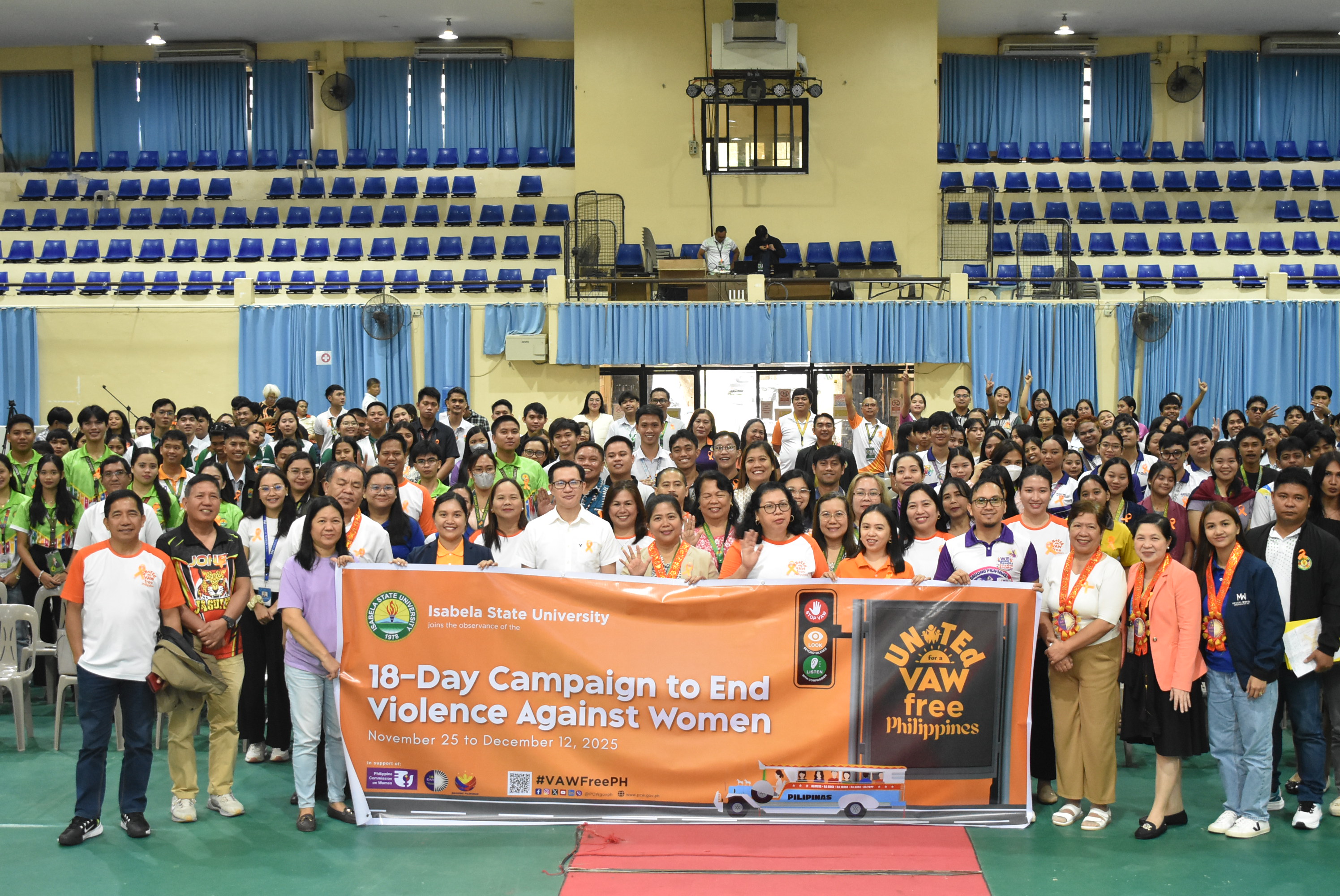 ISU joins nationwide 18-Day Campaign to End VAW; convenes university-wide gathering